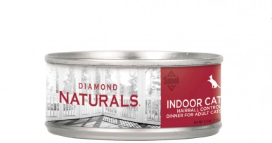 Alimento Húmedo Para Gato Diamond Naturals Indoor Cat Hairball Control Adultos