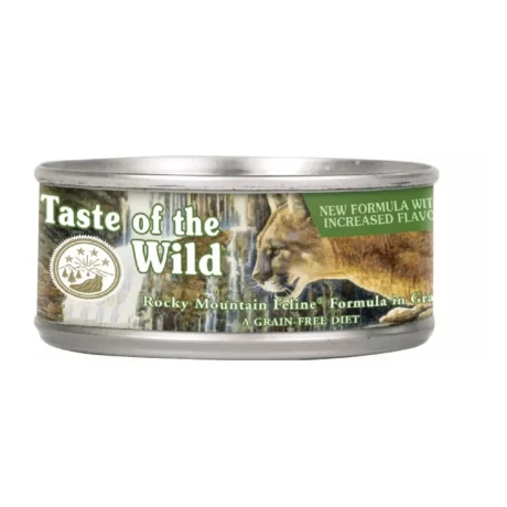 Alimento Húmedo Para Gato Taste Of The Wild Rocky Mountain Venado y Salmon