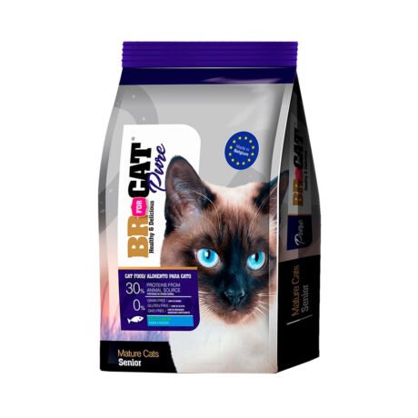Br For Cat Pure Pescado Gatos Adultos Mayores