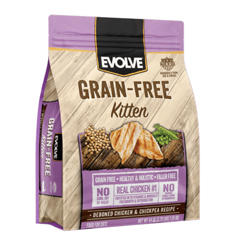 Evolve Grain - Free Gatitos Sabor Pollo