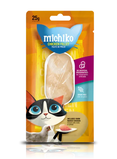 Michiko Filete de Pollo Para Gatos