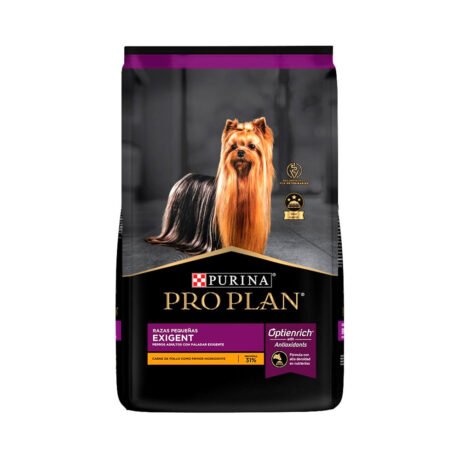 Purina Pro Plan Exigent  Perros Adulto Razas Pequeñas Pollo
