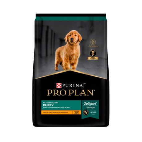 Purina Pro Plan Perros Cachorros Hasta 12 meses Razas Medianas Pollo