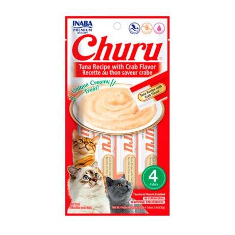 Churu Sabor Tuna y Cangrejo Para Gatos