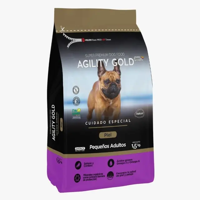 Agility Gold Perros Pequeños Adultos Cuidado Especial Piel