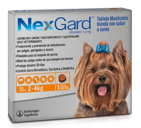 NEXGARD S 11.3 MG (DE 2 A 4KG)
