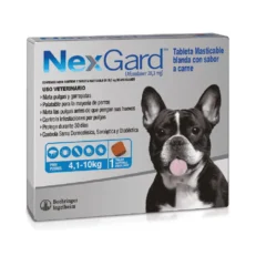 NexGard - Perros De 4.1 Hasta 10 Kg