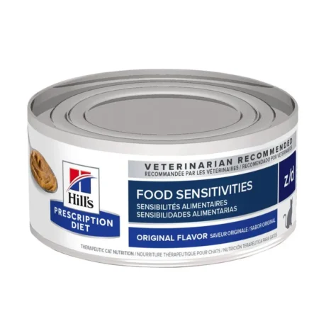 Comida Húmeda para gato Hills Prescription Diet Z/D Sensibilidades Alimentarias x 5.5onz