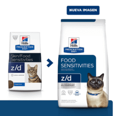 Comida Para Gato Hills Prescription Diet Ultra Allergen Diet Z/D Poloo x 4 ibras